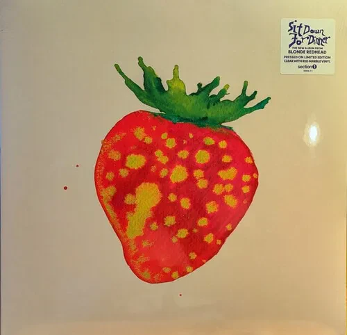 Виниловая пластинка Blonde Redhead - Sit Down For Dinner [New Vinyl LP] Clear Vinyl, Ltd Ed, Red