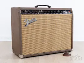 1961 Fender Super Vintage Tube Amp Pre-CBS Brown Panel 2x10 Oxford 10K5, 6G4-A