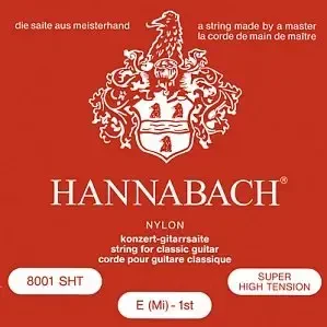 Струны для классической гитары Hannabach 800SHT Red SILVER PLATED 28-44