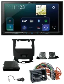 Pioneer MP3 Bluetooth USB 2DIN DAB Autoradio für Chevrolet Cruze ab 16 Klavierla