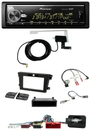 Pioneer Bluetooth DAB USB Lenkrad Autoradio für Mazda CX-7 2008-2010