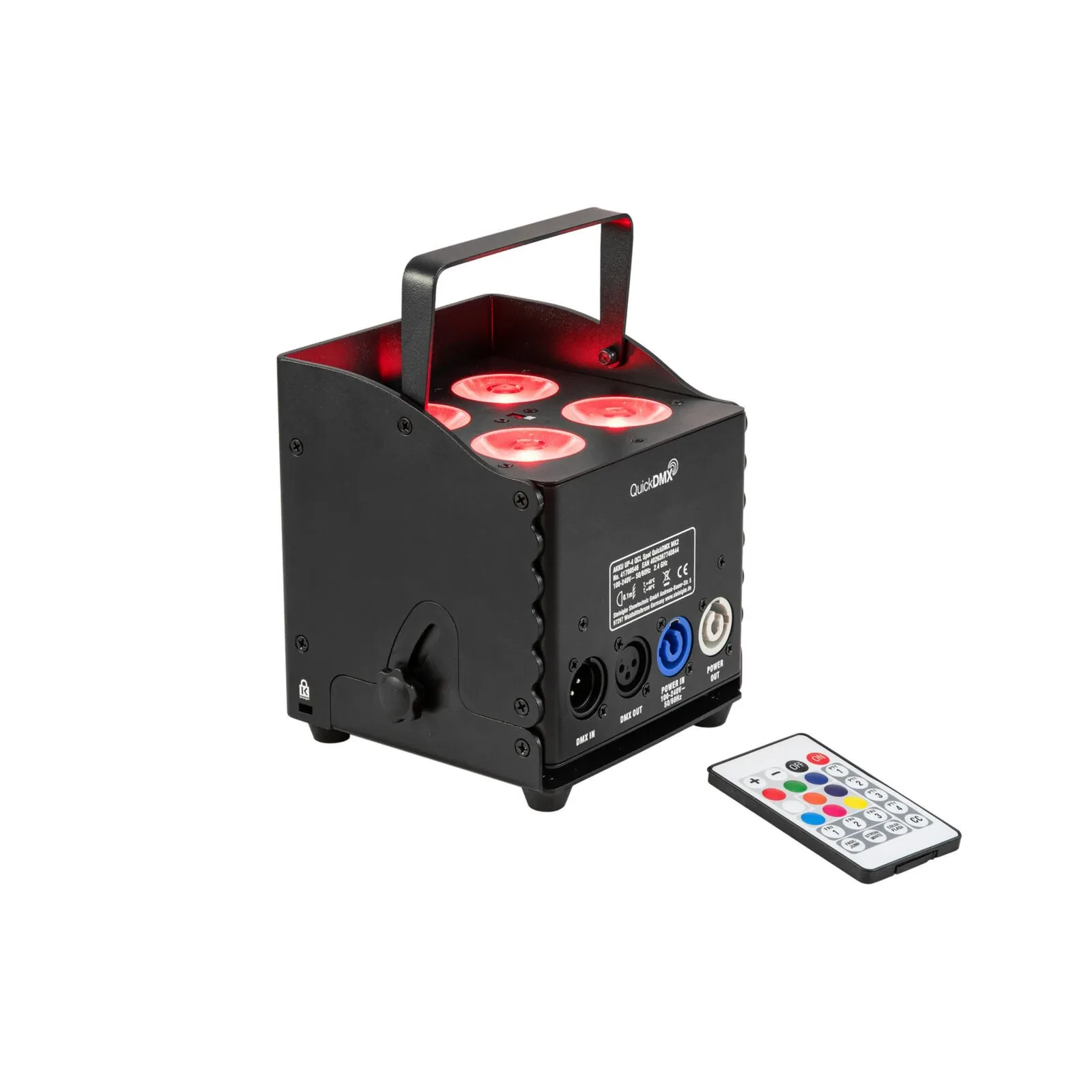 Eurolite AKKU UP-4 QCL Spot QuickDMX MK2 - Akkubetriebener LED Scheinwerfer