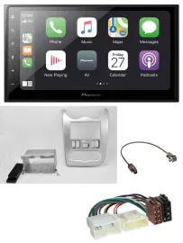 Pioneer MP3 Bluetooth DAB 2DIN USB Autoradio für Dacia Sandero Logan Duster ab 1