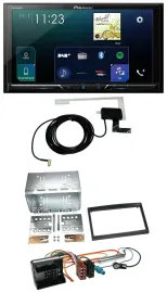 Pioneer 2DIN DAB USB MP3 Bluetooth Autoradio für Citroen Berlingo C2 C3 Jumpy Pr