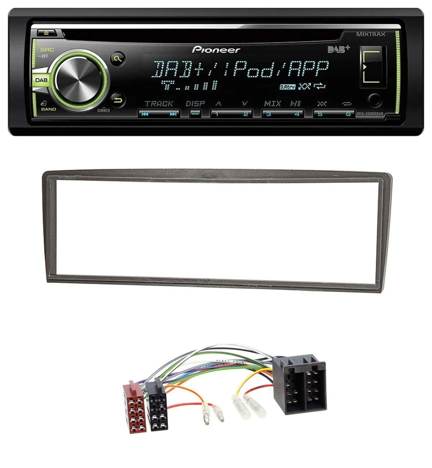 Pioneer DAB USB MP3 AUX CD Autoradio für Alfa Romeo GTV (ab 2004)