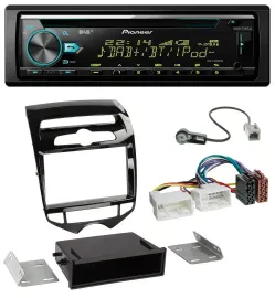 Pioneer DAB MP3 CD USB Bluetooth Autoradio für Hyundai ix20 ab 10 autom. Klima
