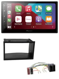 Автомагнитола для Volkswagen Pioneer 2DIN, USB, MP3, DAB, Bluetooth