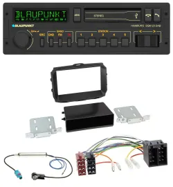 Blaupunkt USB DAB Bluetooth MP3 Autoradio für Alfa Romeo Giulietta 2013-2021 ISO