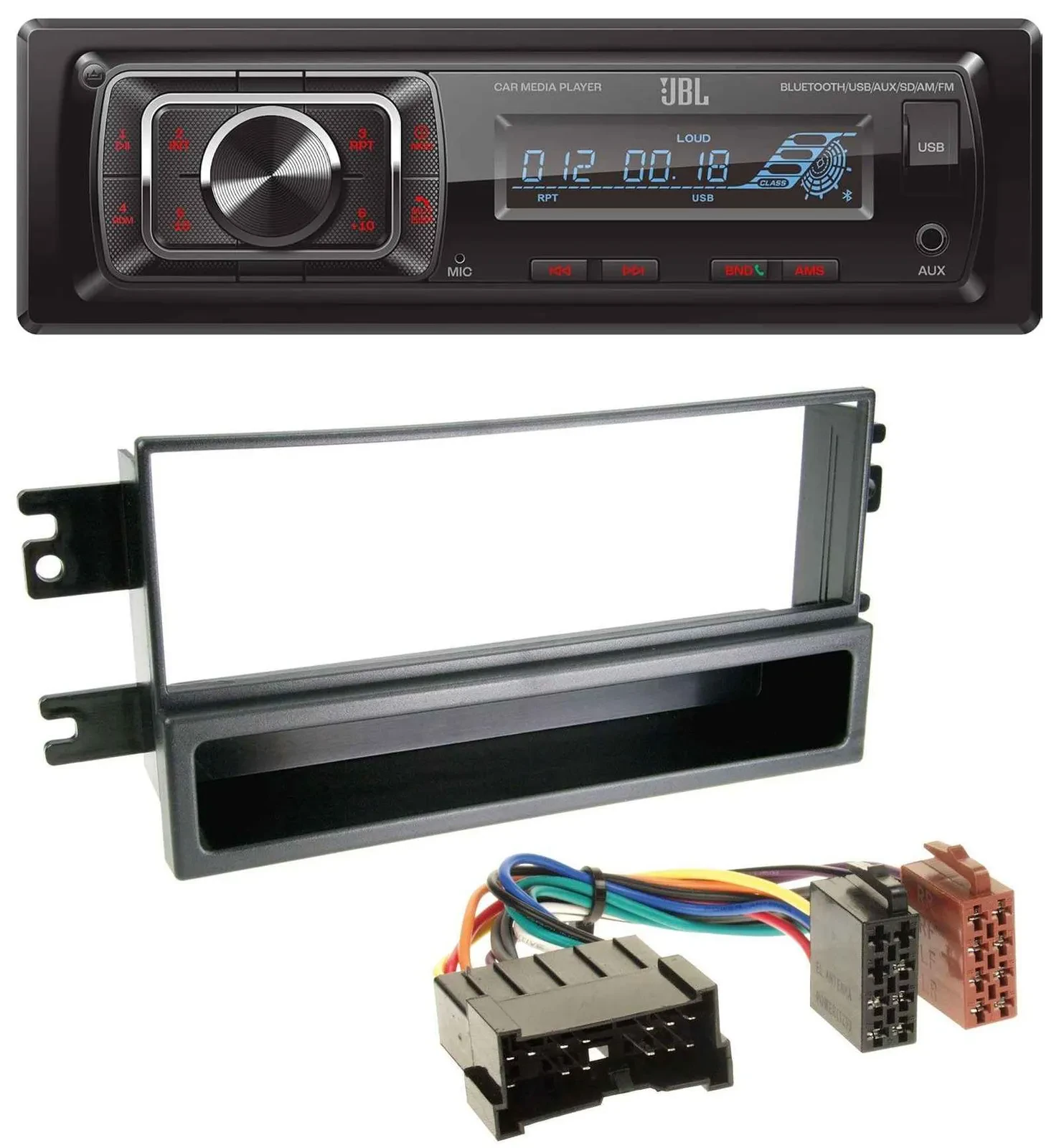 JBL SD AUX MP3 USB Bluetooth Autoradio für Kia Cerato (bis 2007)