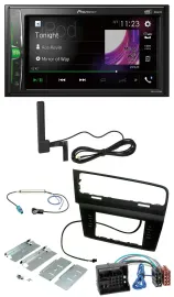 Pioneer MP3 DAB AUX 2DIN Bluetooth Autoradio für VW Golf VII (ab 11/2012)