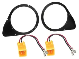 Установочный комплект для динамиков для авто Caraudio24 165 мм (6.5"), задняя полка, для Fiat 500, Stilo, Lancia Delta