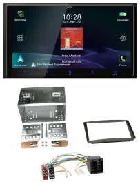 JVC USB Bluetooth 2DIN DAB MP3 Autoradio für Kia Ceed 01-09 proCeed 08-11