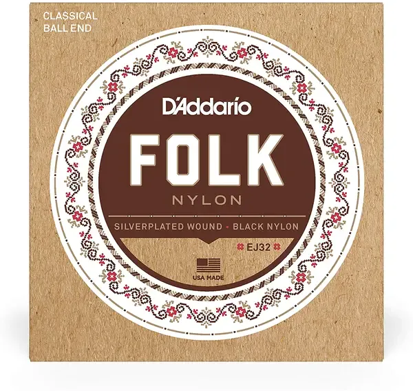 Струны для классической и фолк гитары D'Addario EJ32 28-45