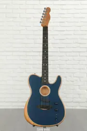 Электроакустическая гитара Fender Acoustasonic Telecaster Ebony FB Steel Blue