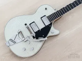 1958 Gretsch 6129 Silver Jet Vintage Electric Guitar w/ Gibson T Tops & Case
