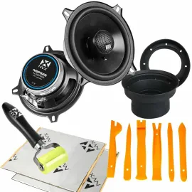 Автодинамики для автомобиля NVX NSP525 160W 5.25" (набор) с NVX Speaker Baffles и Sound Deadening Kit