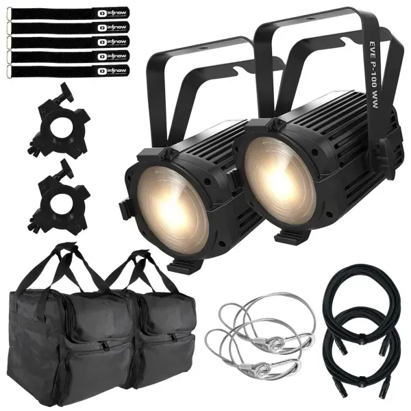 Светодиодный прибор Chauvet DJ EVEP-100WW с аксессуарами (пара)