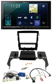 Pioneer Lenkrad Bluetooth USB 2DIN DAB Autoradio für Subaru Impreza ab 2018