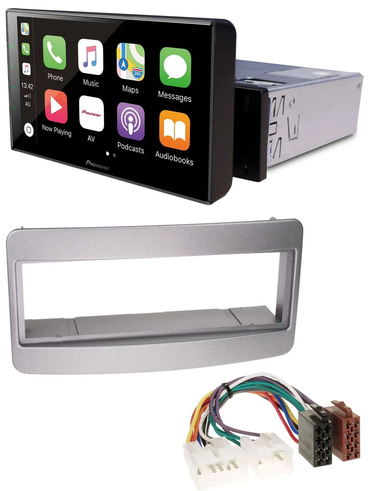 Pioneer Bluetooth MP3 DAB USB Autoradio für Toyota Celica MR2 dunkelsilber