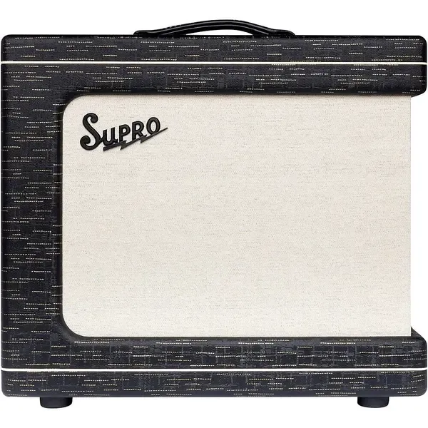 Комбоусилитель для электрогитары Supro Delegate Custom 1x12 25W Tube Combo Amp Black Scandia