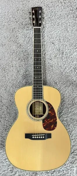 Recording King Tonewood Reserve Elite 0 Size Solid Acoustic Guitar RP-342 #Q5