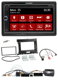 Blaupunkt TMC USB Lenkrad Bluetooth DAB 2DIN Navigation für Ford Ranger XL ab 02