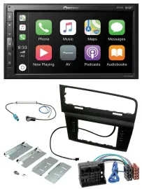Pioneer USB MP3 DAB 2DIN Bluetooth Autoradio für VW Golf VII (ab 11/2012)