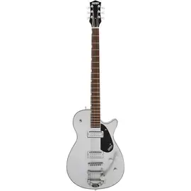 Электрогитара Gretsch Guitars G5260T Electromatic Jet Baritone Bigsby Airline Silver