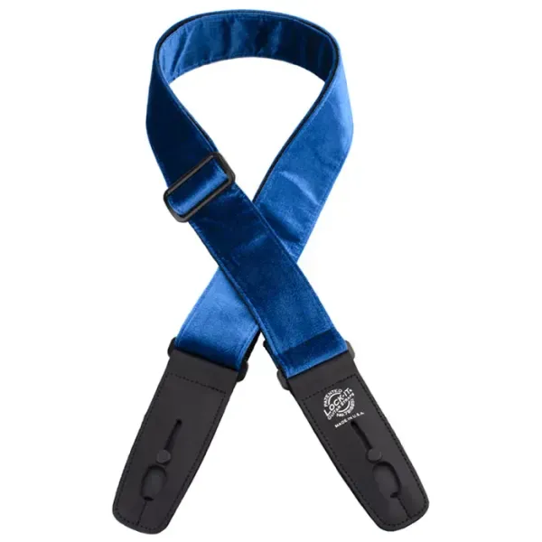 Ремень для гитары Lock-It Straps LIS-020-CV2-BLU Blue