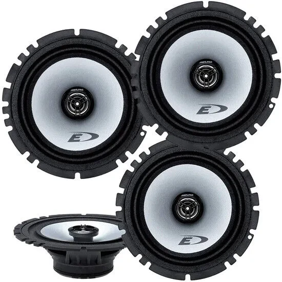 Alpine SXE-1726S 80W RMS 6.5" 2-Way Coaxial Speakers (2-Pairs)
