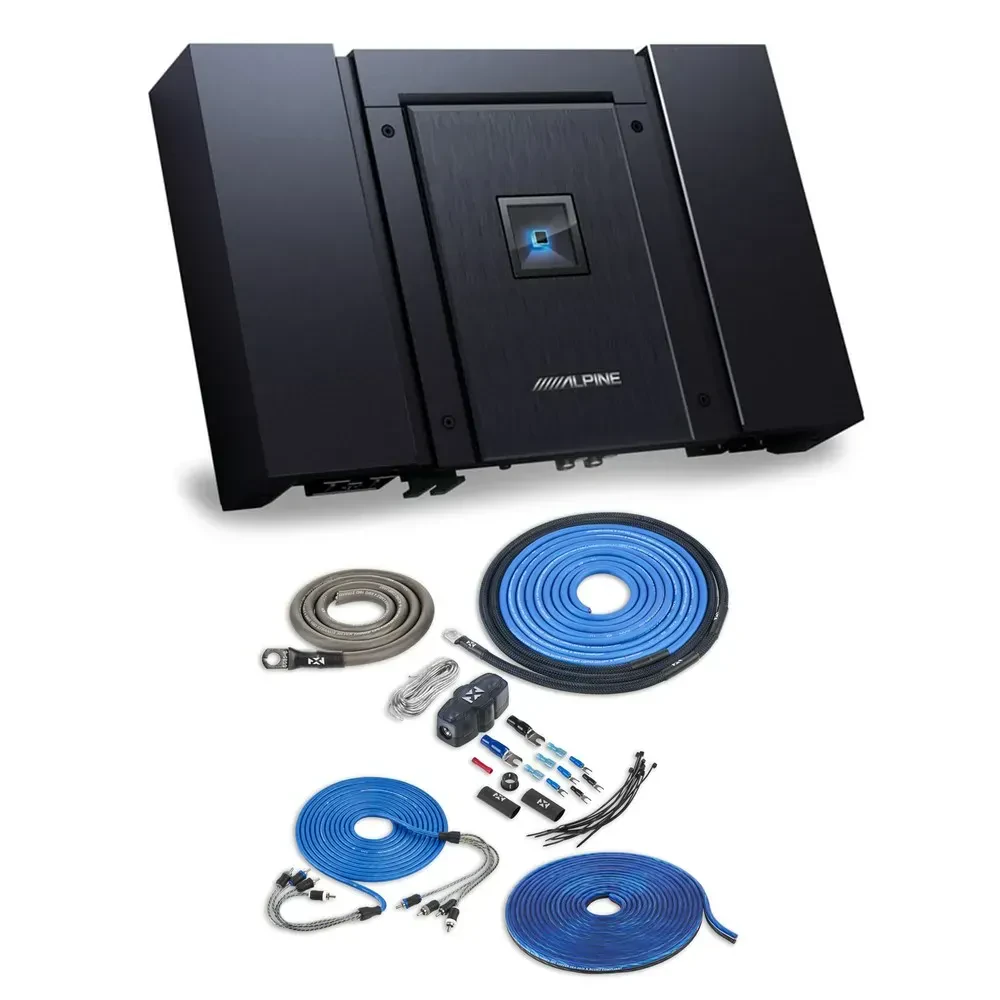 Автомобильный усилитель Alpine HDA-F60 4-канальный 600W RMS (набор)