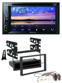 Автомагнитола для Mazda 626 (1999–2002), MPV (1996–1999) Pioneer 2DIN, Bluetooth, DVD, DAB, USB, MP3