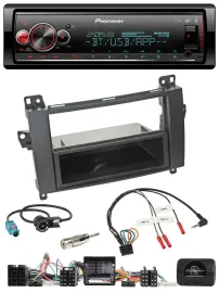 Pioneer Bluetooth USB Lenkrad DAB Autoradio für Mercedes Vito Viano W639 Audio 5