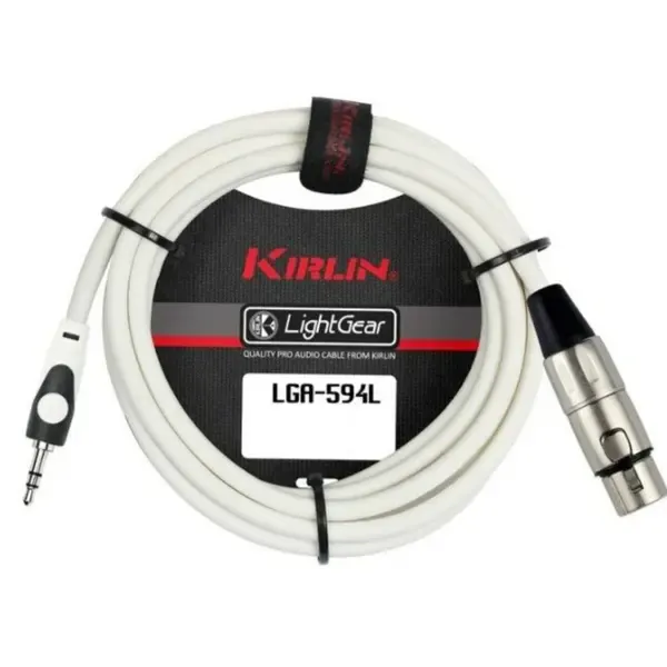 Микрофонный кабель Kirlin LGA-594L 6M WH 6 м