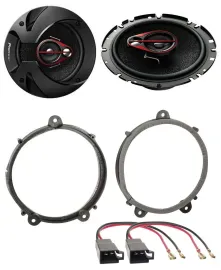 Pioneer 3-Wege 250Watt 16,5cm Lautsprecher für Renault Twingo ab 07 Fronttür Aut