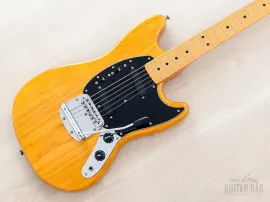 2010 Fender Mustang ‘77 Vintage Reissue MG77 Natural Ash, Japan MIJ