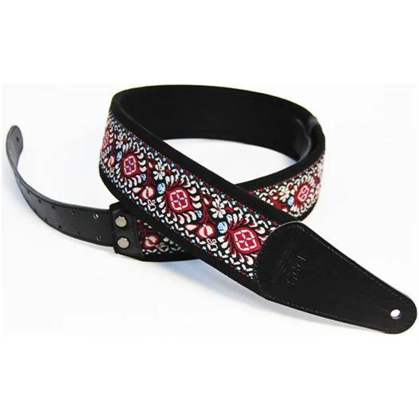 Ремень для гитары Fidel FL22020E Ergo Red White Ornament