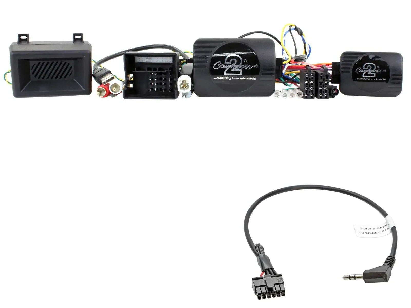 Connects2 CAN-Bus- Lenkradadapter für BMW 1 3 5 Z4 X1 Blaupunkt ab 2019 Pioneer