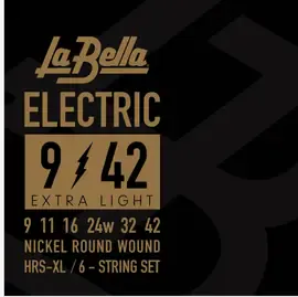 Струны для электрогитары La Bella HRS-XL Nickel Electric 9-42