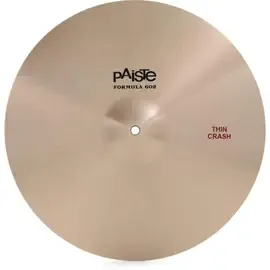 Тарелка барабанная Paiste 19" Formula 602 Thin Crash