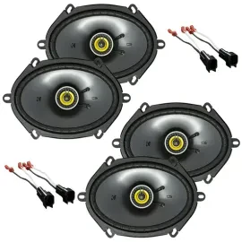 1999-2004 Ford F-250/350/450/550 Kicker Factory Speaker Upgrade Package