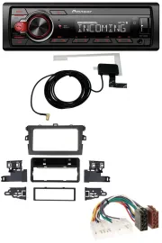 Pioneer MP3 AUX CD DAB USB Autoradio für Toyota Corolla 2009-2012 silber