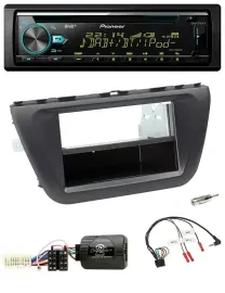 Pioneer DAB Lenkrad CD USB Bluetooth Autoradio für Suzuki SX4 (ab 2013)
