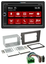 Blaupunkt Bluetooth DAB 2DIN USB DVD MP3 Autoradio für Volvo XC 90 07-14 16 Pin