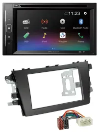 Pioneer Bluetooth MP3 USB 2DIN DAB DVD Autoradio für Suzuki Celerio LF ab 2014