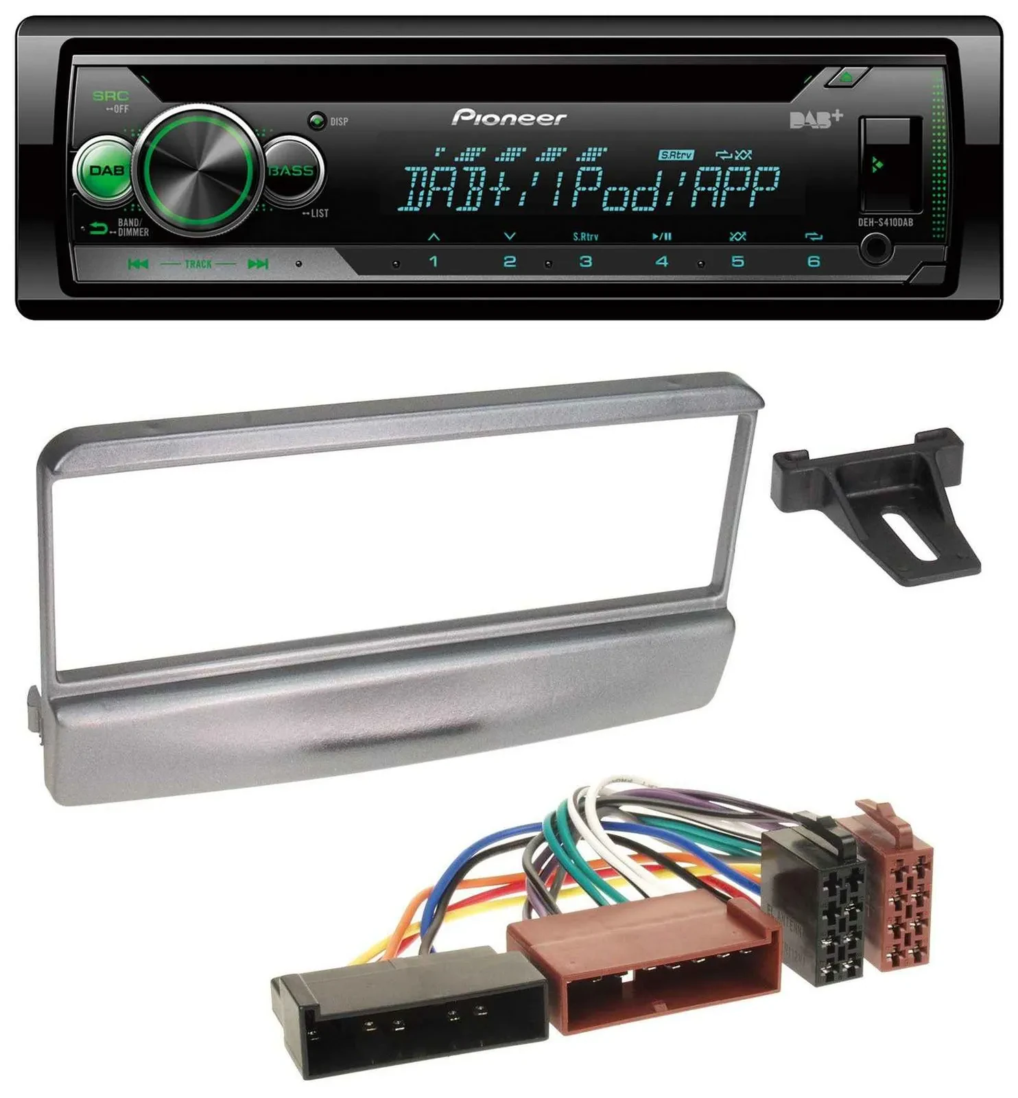 Pioneer USB MP3 DAB AUX CD Autoradio für Ford Cougar Fiesta Escort Focus 95-04 s