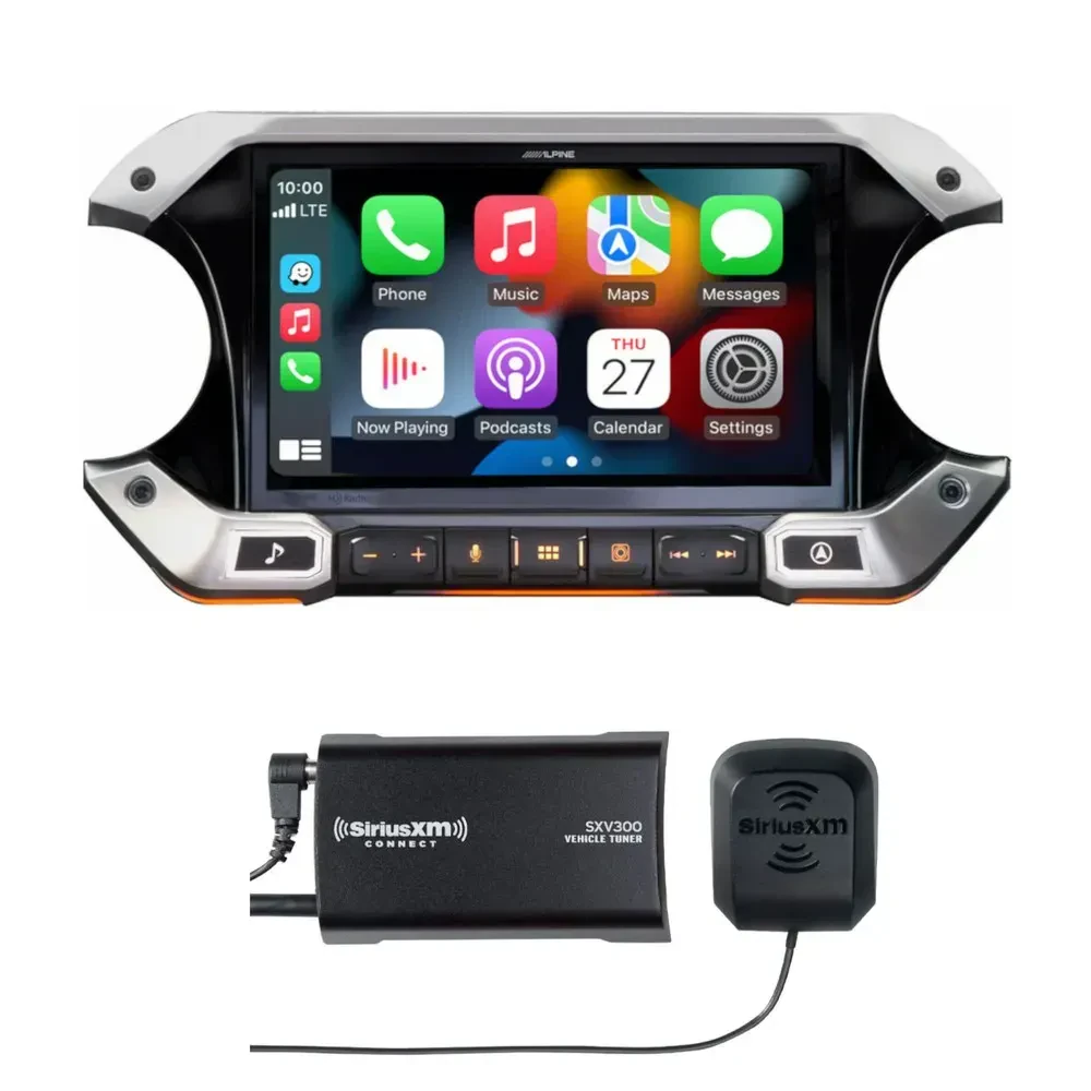 Автомагнитола для Jeep Alpine i509-WRA-JL 9" с SiriusXM SXV300v1