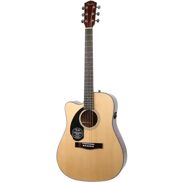 Электроакустическая гитара Fender CC-60SCE WN LH Linkshänder Westerngitarre