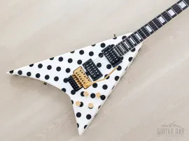 2012 Jackson Custom Shop Randy Rhoads RR 1.5 Polka Dot V, Mint w/ Case
