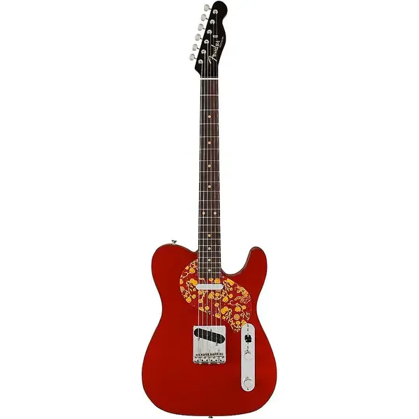 Электрогитара Fender Limited-Edition Raphael Saadiq Dark Red Metallic